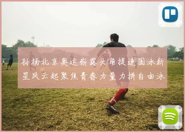 孙杨北京奥运崭露头角提速国泳新星风云起聚焦青春力量力拼自由泳